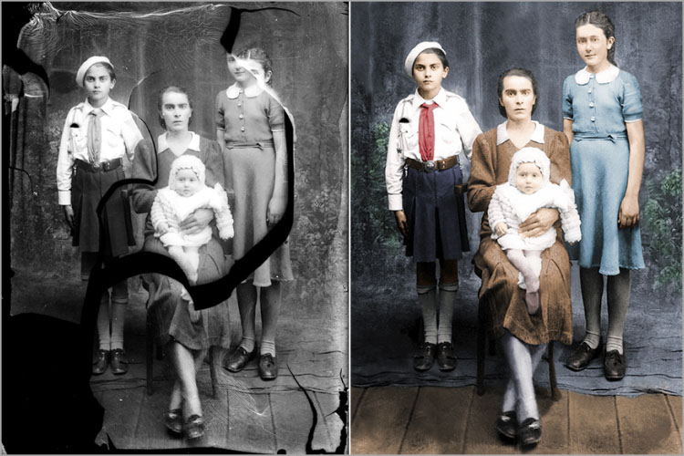 Photo restoration